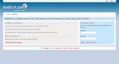 Desktop Screenshot of hiring.gadball.com